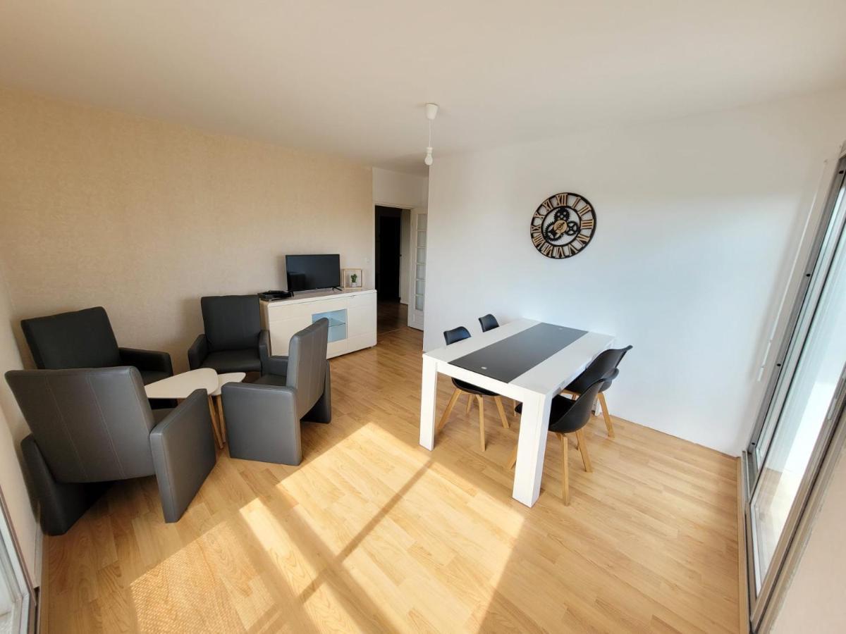 Appartement T5 Avec 4 Lits Doubles بريست المظهر الخارجي الصورة